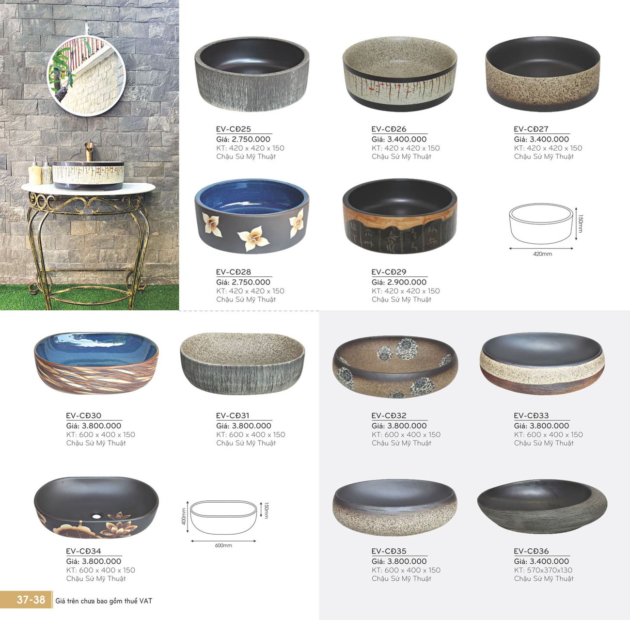 Thiết bị vệ sinh EVEREST Cổ Điển Catalogue và Bảng giá mới nhất /Page 